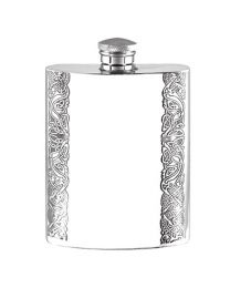 English Pewter Co. 6oz Celtic Pewter Hip Flask