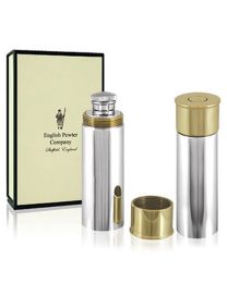 English Pewter Co. 4oz Shotgun Cartridge Hip Flask