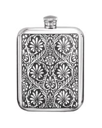 English Pewter Company 6oz Victorian Purse Hip Flask